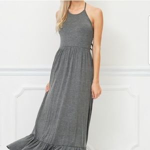 Bellino Halter Maxi dress